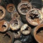 Corrosion inside pipes