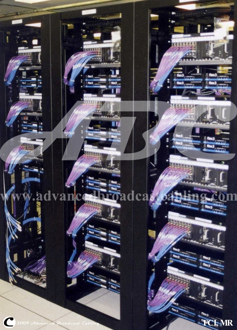 Advanced Broadcast Cabling, Installation of Cables and Equipment, CUSTOM RF SYSTEM, RF DISTRIPUTION, RG 6, HEAD END, CATV, COMBINER, FILTER