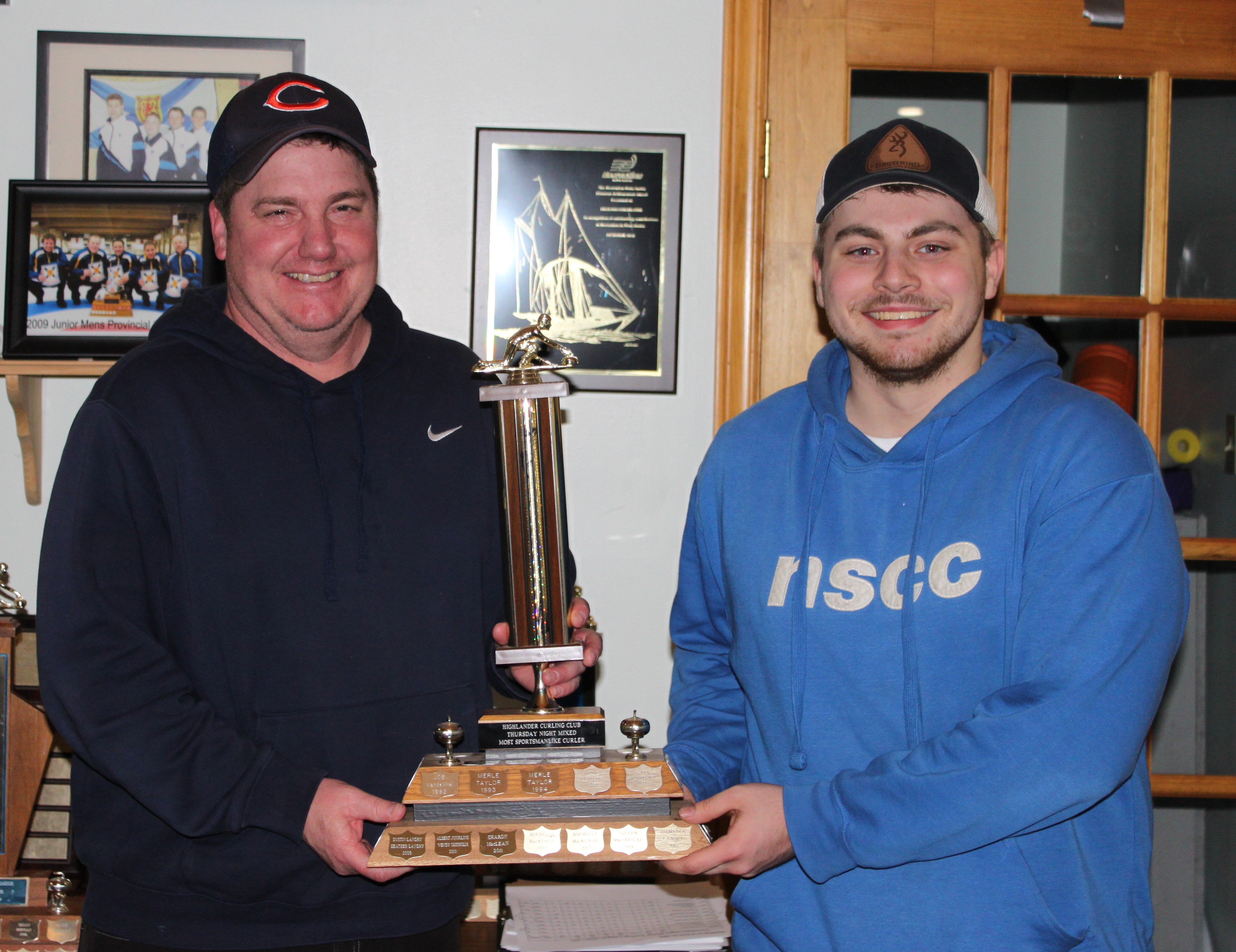 Thursday Night Most Sportsmanlike: Eric Lumsden
Presented by last year's winner Nathaniel Smith