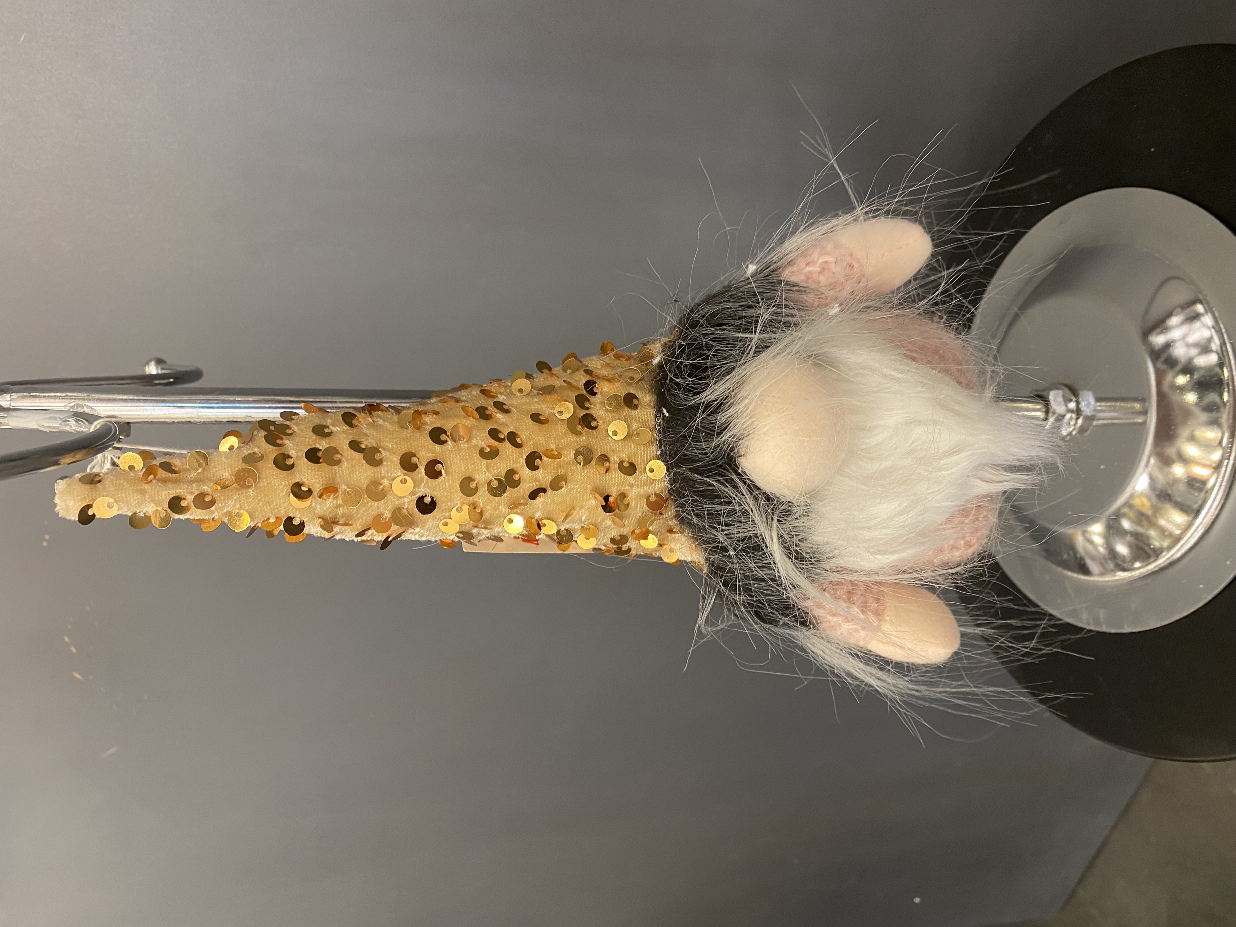 CIX24S
Gold Sparkle Gnome Ornament 
Regular $7.99
Blowout $3.99 no tax 