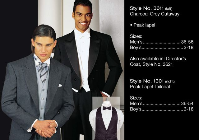 Style No. 3611 (L) and 1301 (R)