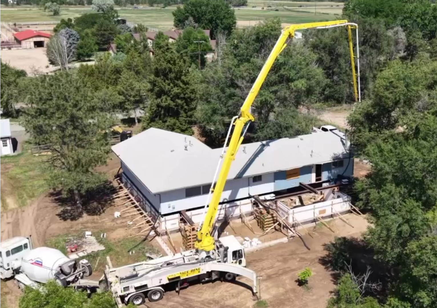 Installation of ICF Foundation