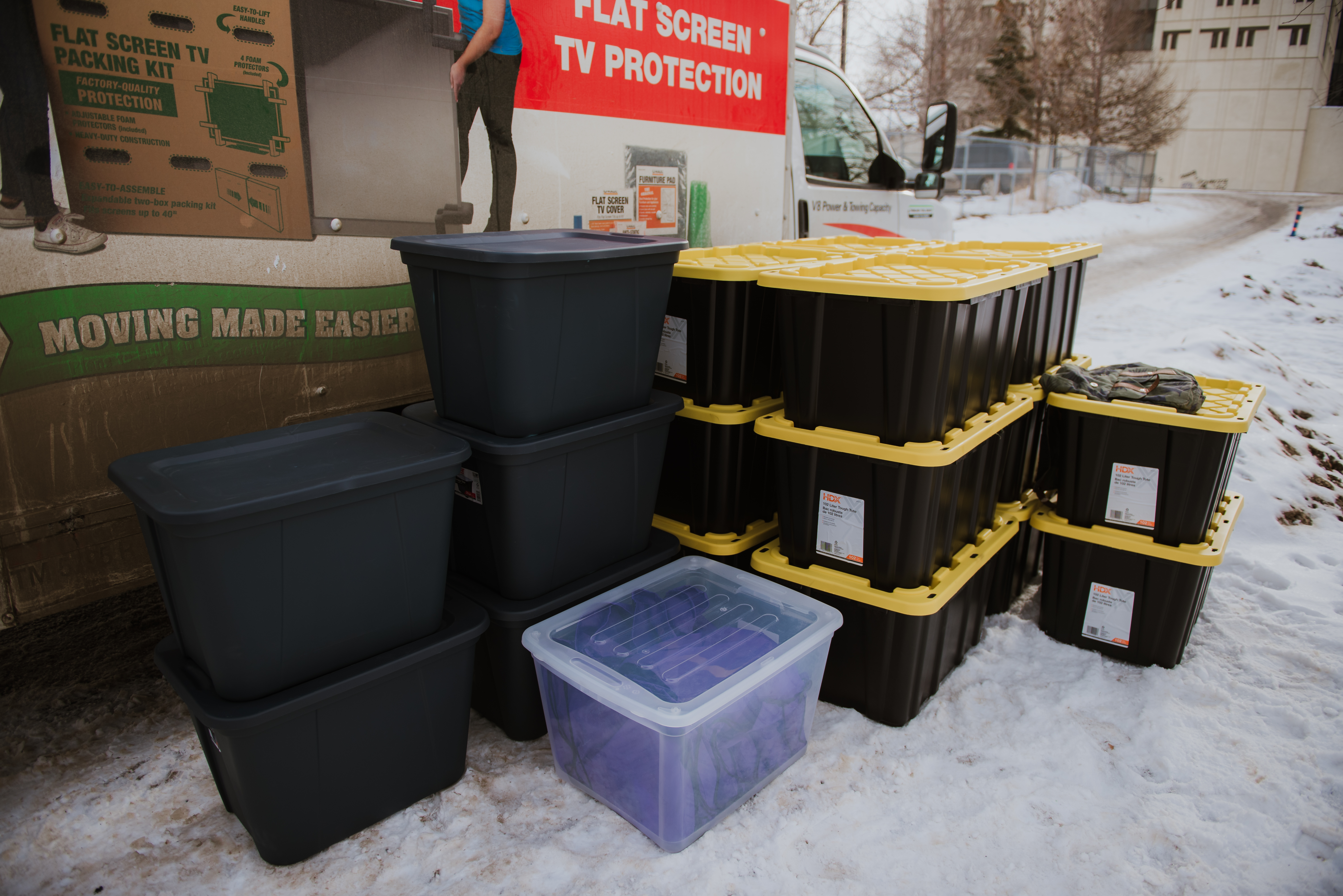 Donations bags collected last year