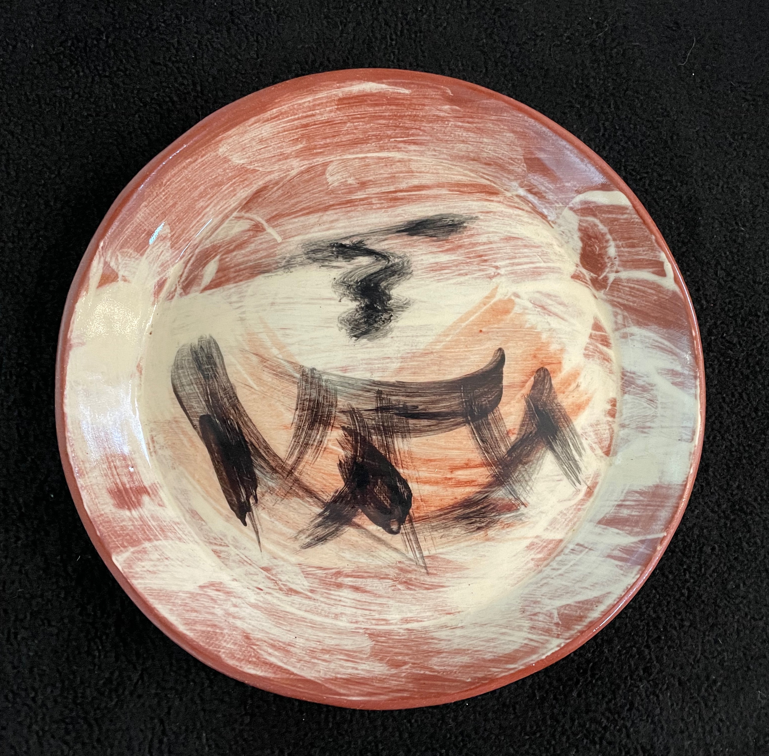 Abstractions
Slip and underglaze decoration, clear top glaze, 
dishwasher safe plates
4.5" to 8.5" Diam $24 to $44