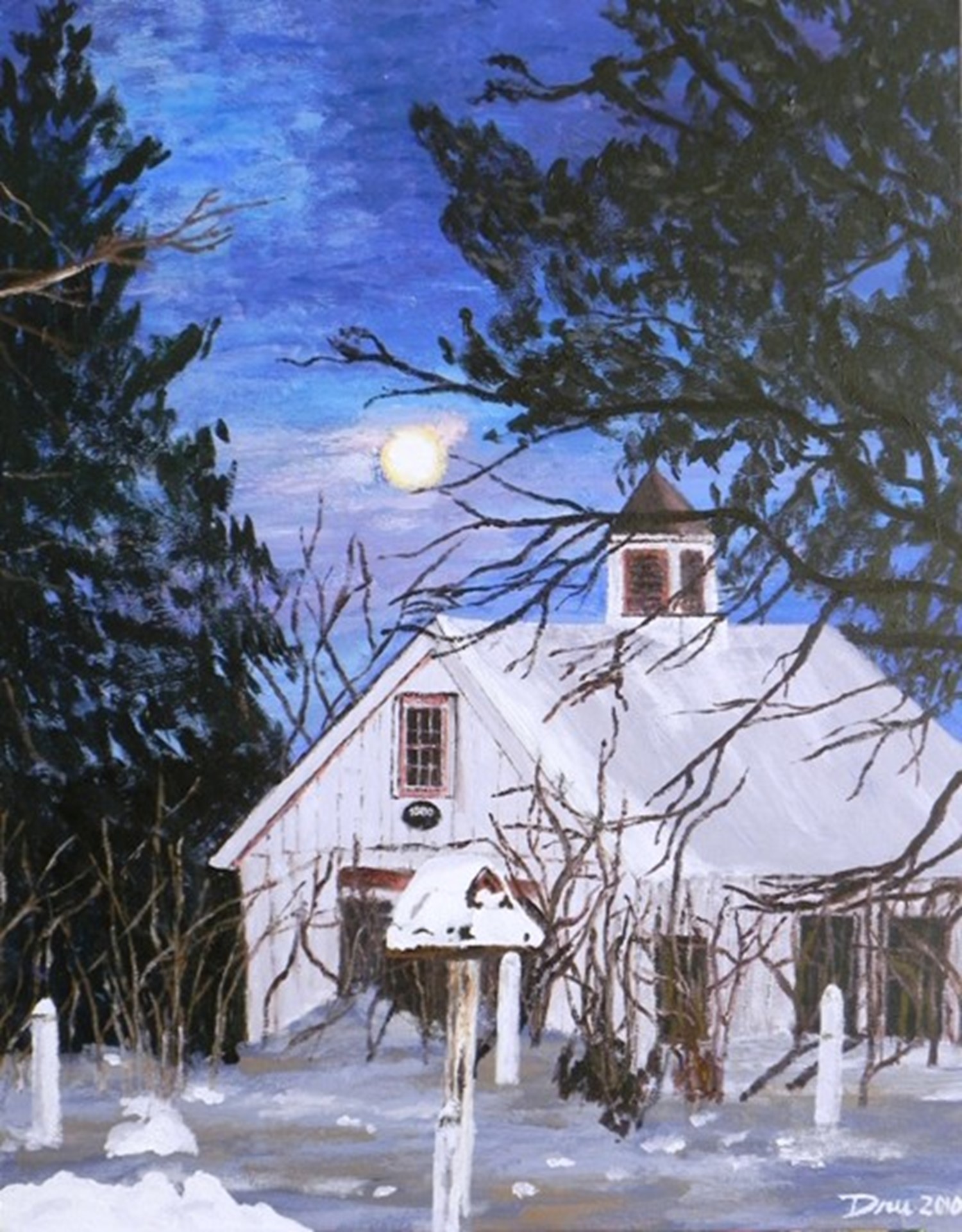 Chapin Street op.3, Acrylic on Canvas, Boston