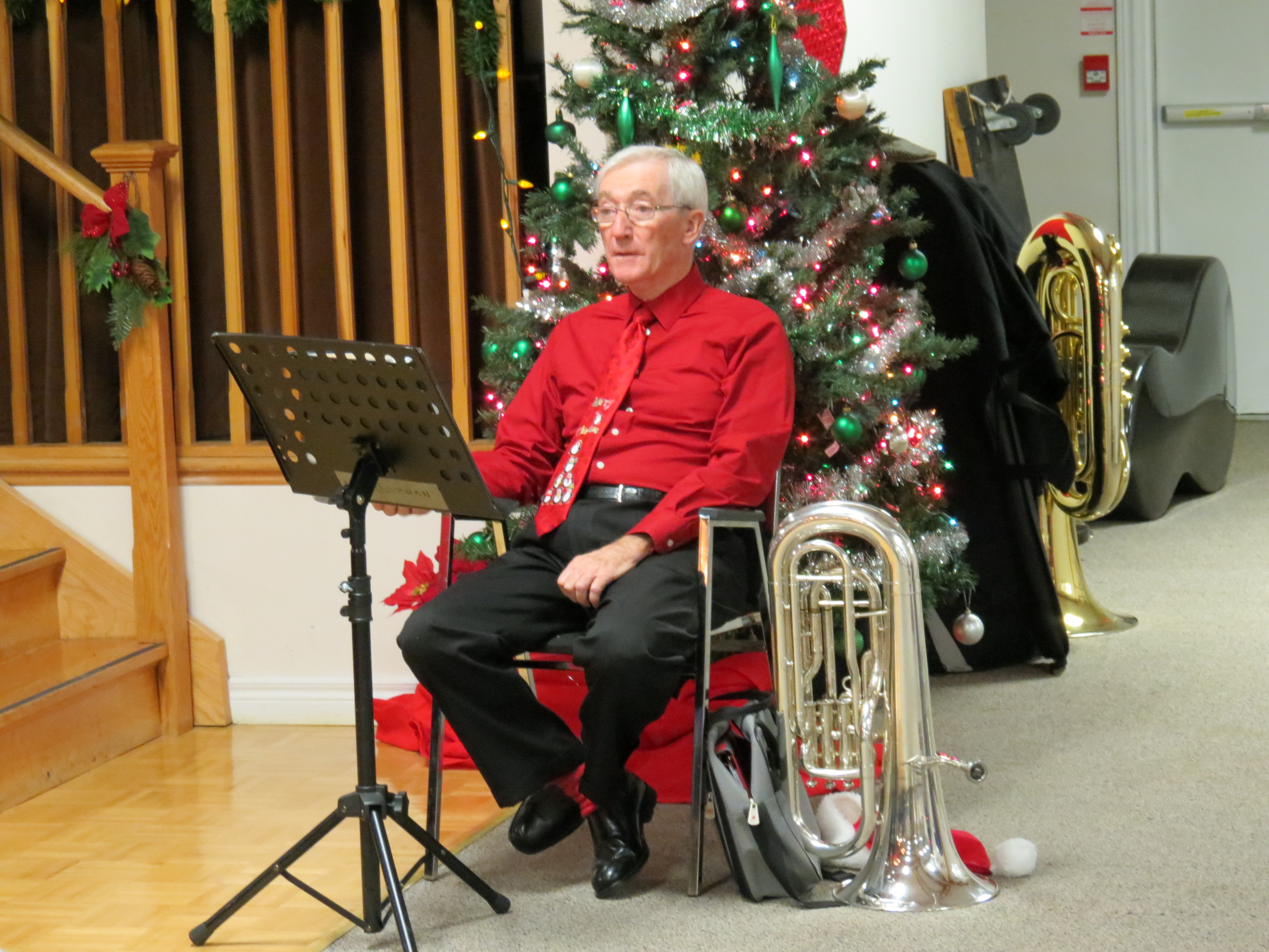 Euphonium Player Christmas concert 2017