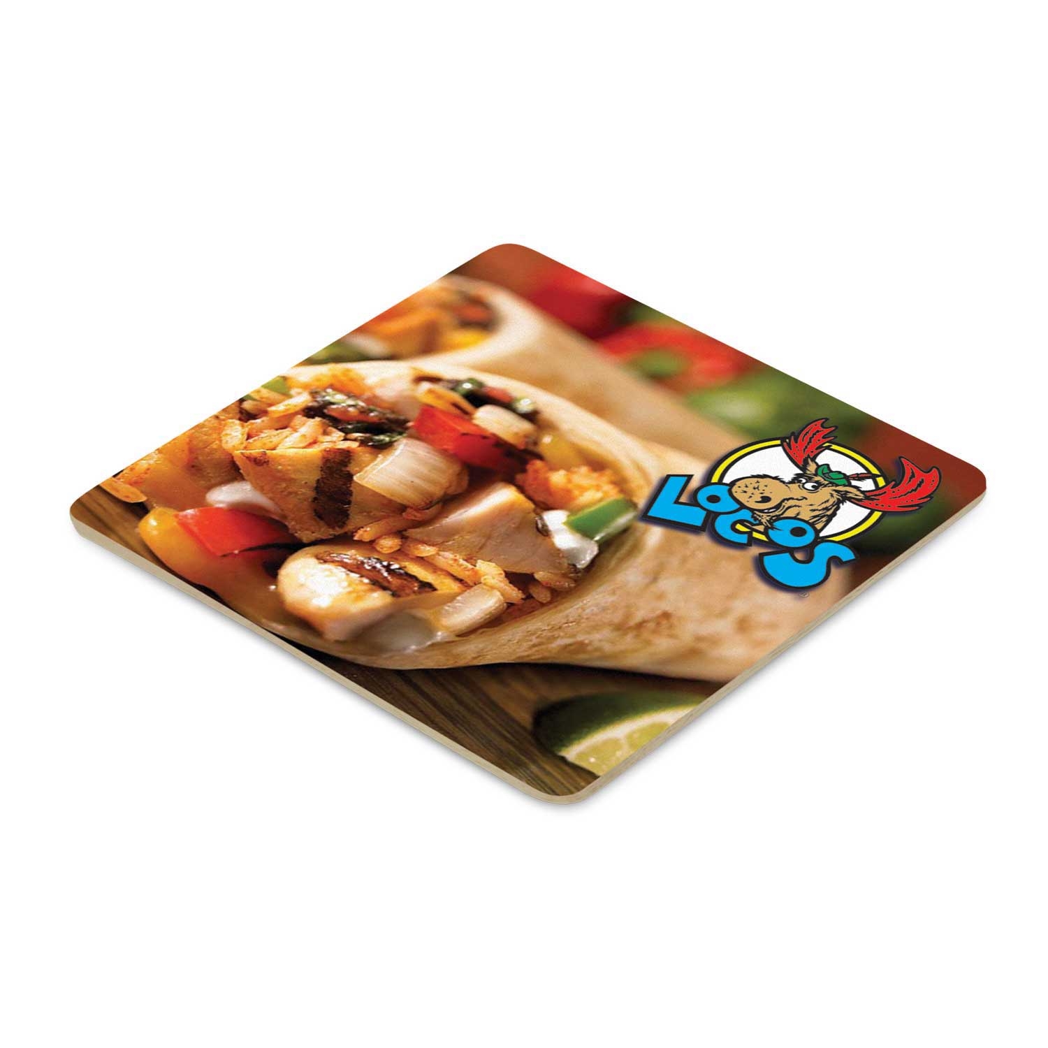 Cardboard Square Coaster 112892