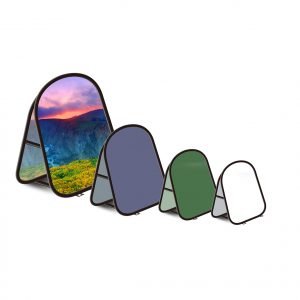 Streaks of light against a dark background