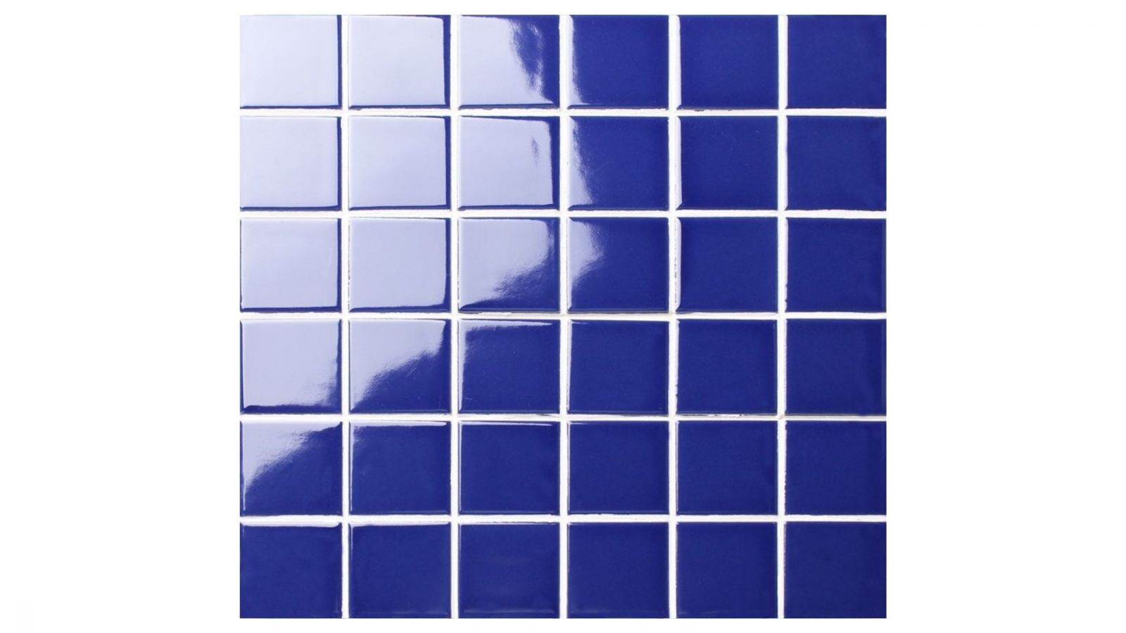 Blue 2"x 2" mosaic