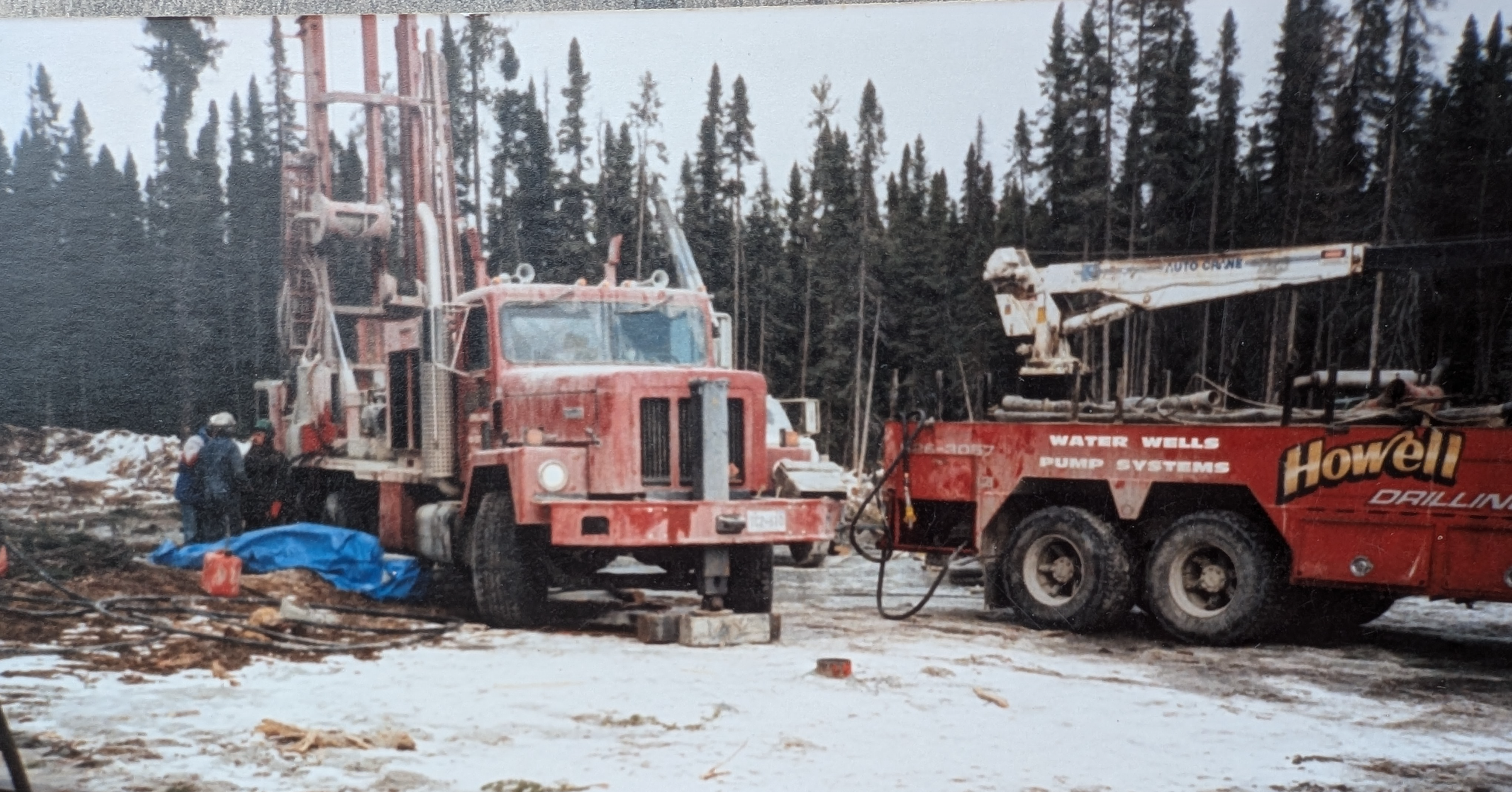 Howell Drilling on the job