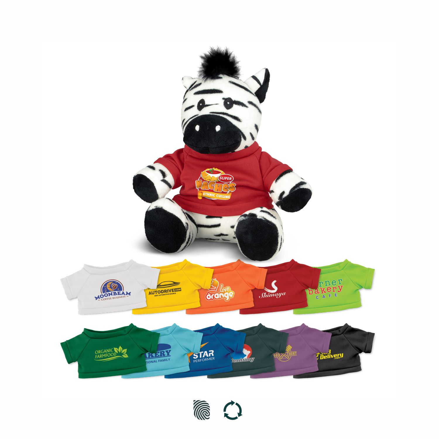 Zebra Plush Toy 120189