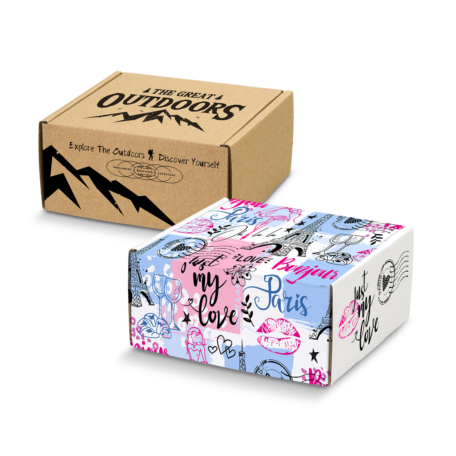 Custom Box 130x130x65mm