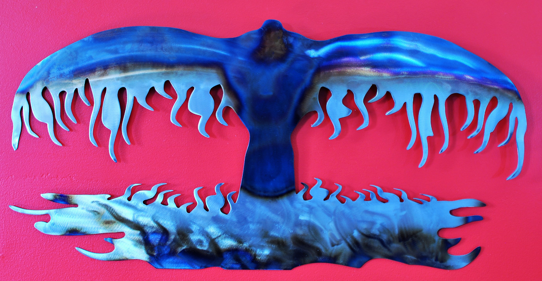 Metal art, Whale tail, Campbell river BC, Vancouver island BC, Vancouver BC, Victoria BC, British Columbia,Alberta