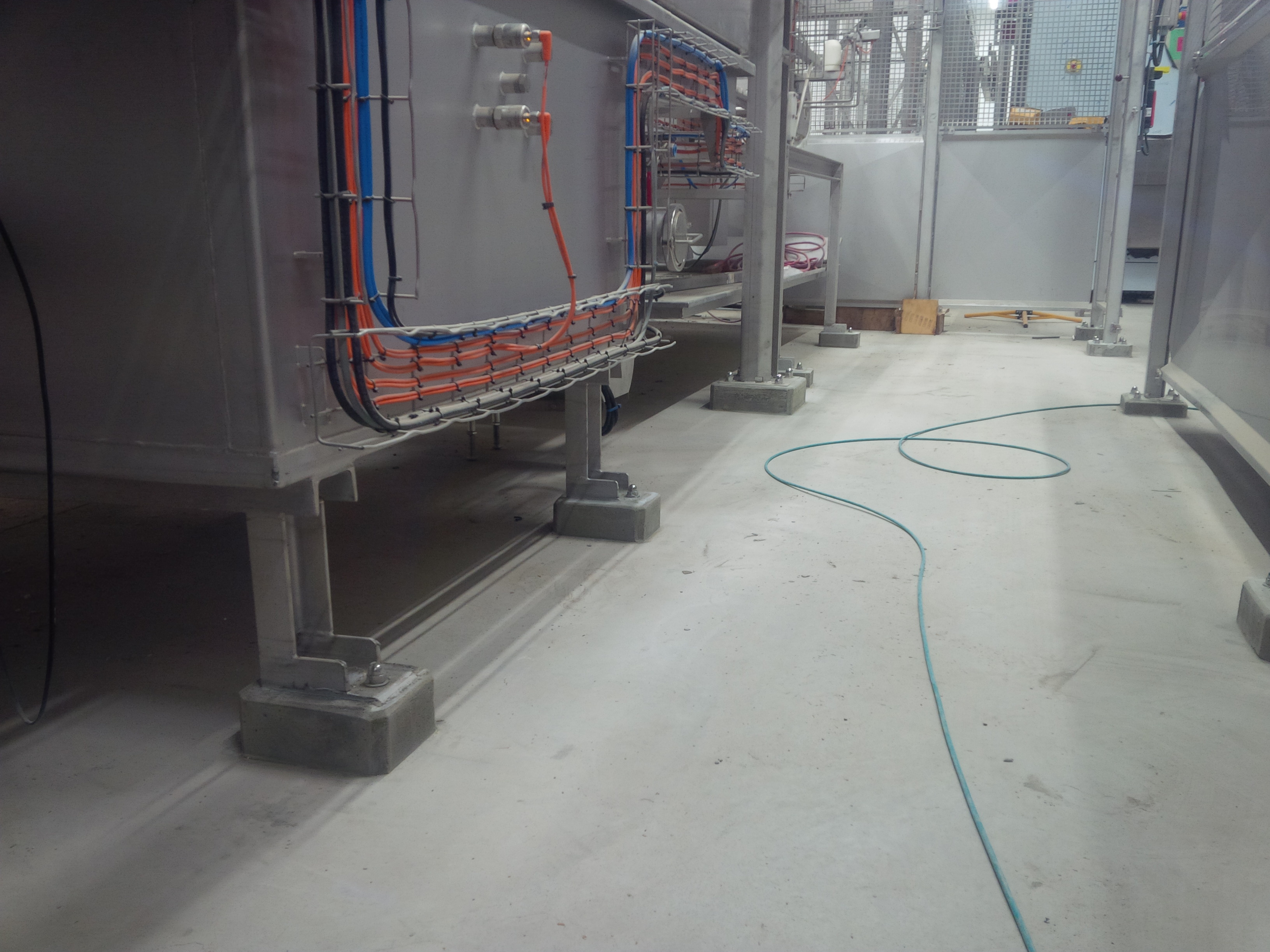 Equipment Grouting at Maple Leaf Foods, Hamilton