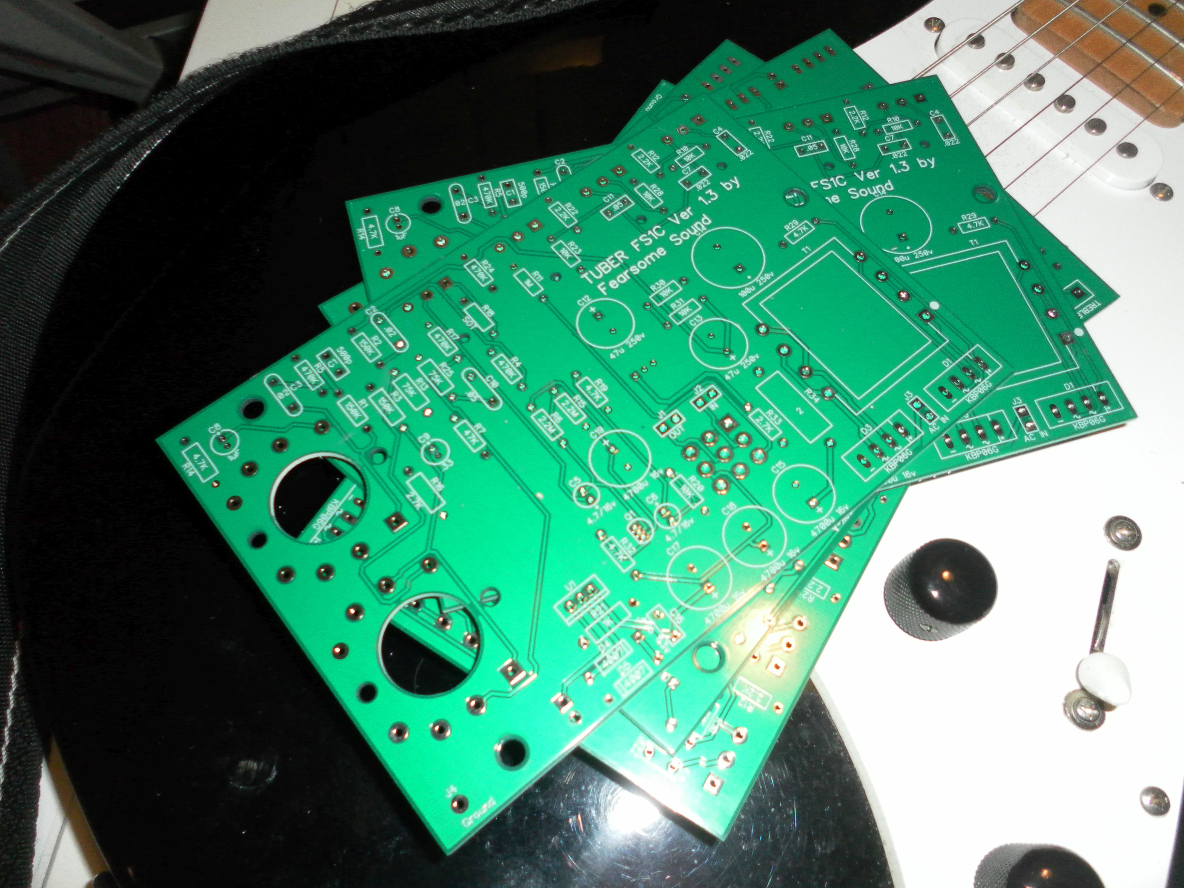 The foundation of  Fearsome Sound products is a High Quality FR4 PCB
