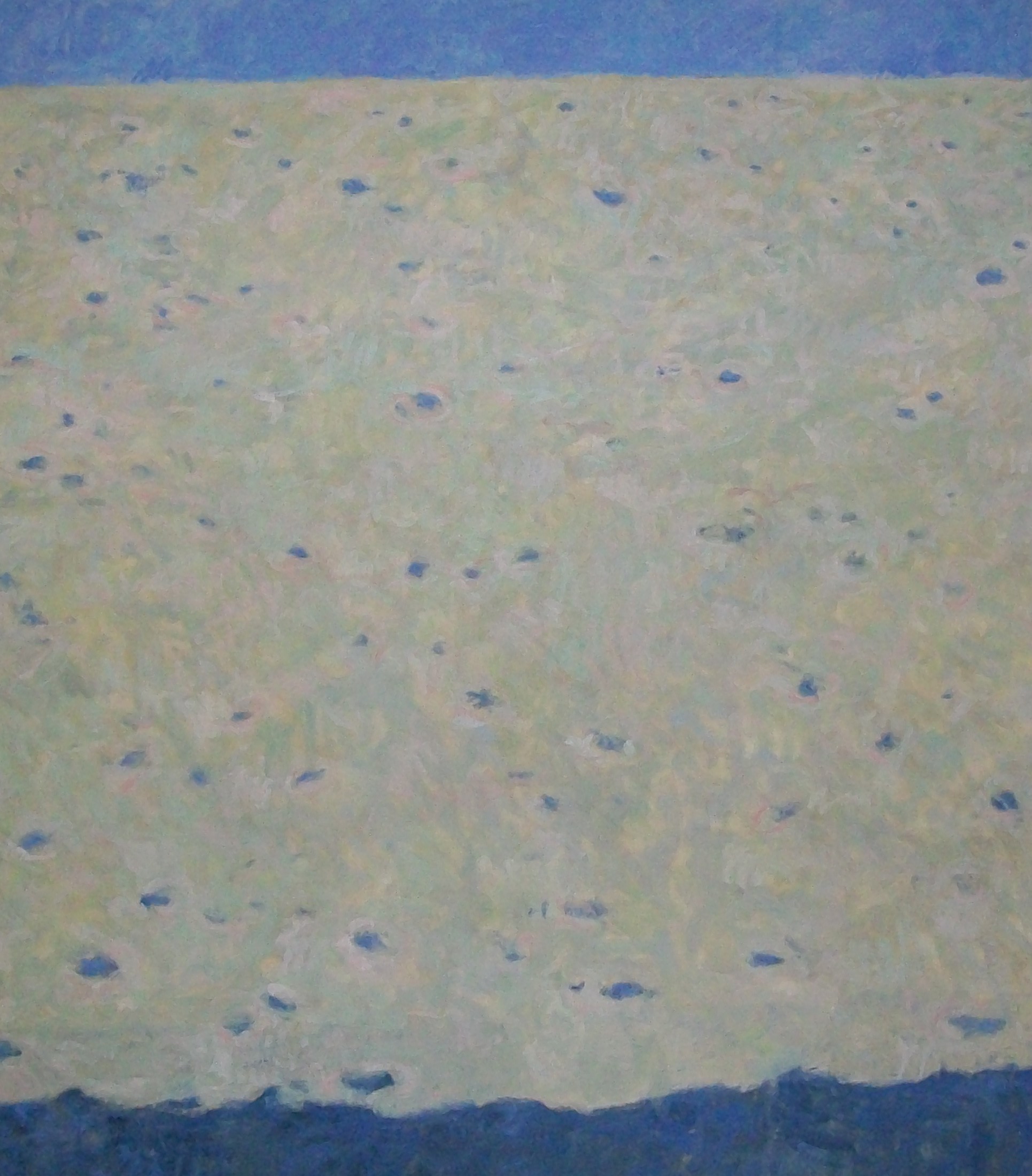 The beach, 2003, oil on canvas