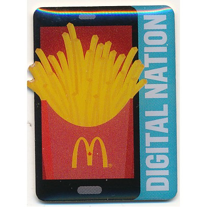 SCREEN PRINTED LAPEL PIN – COMPLETELY CUSTOMIZED