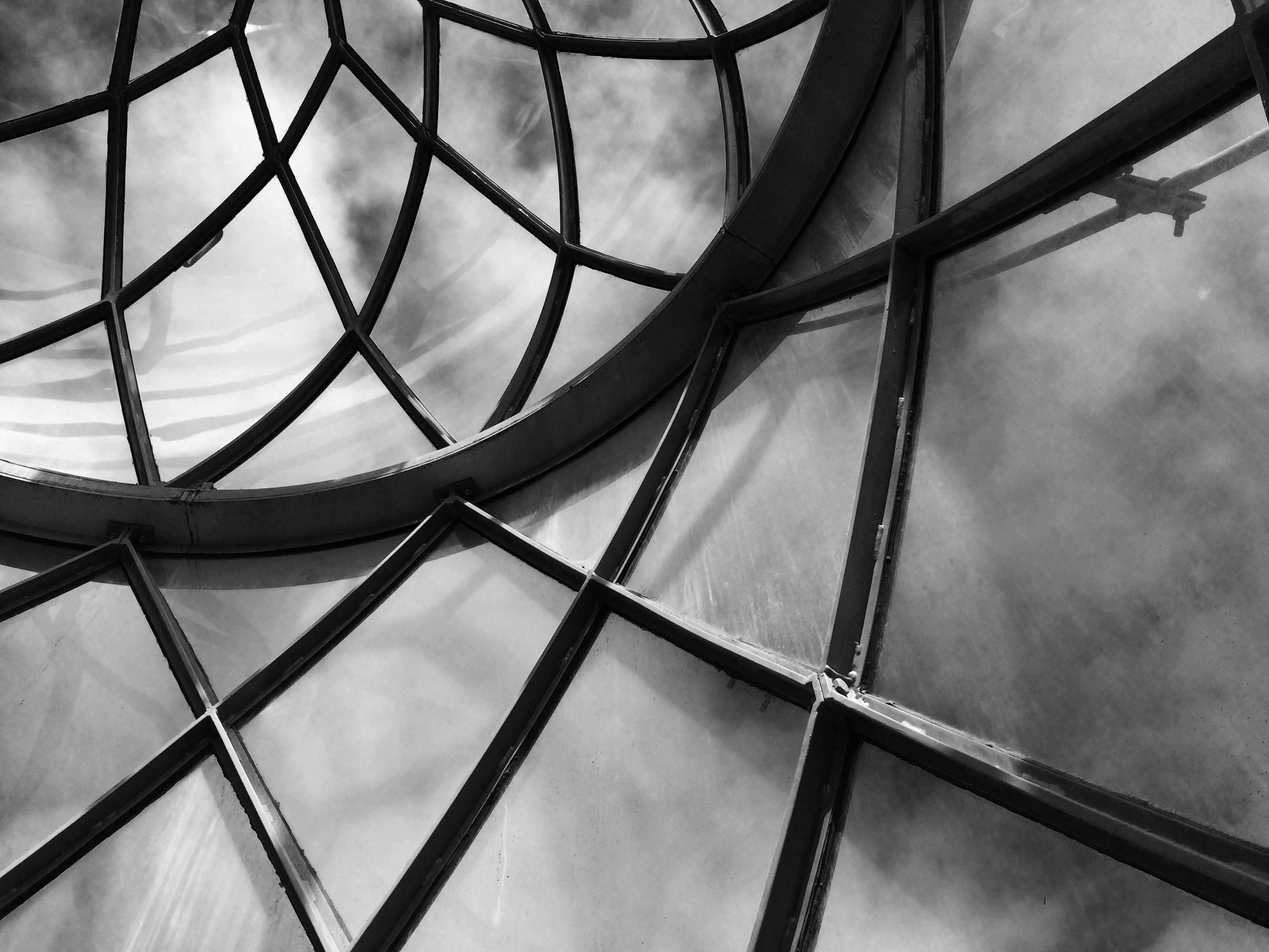cadre en métal noir