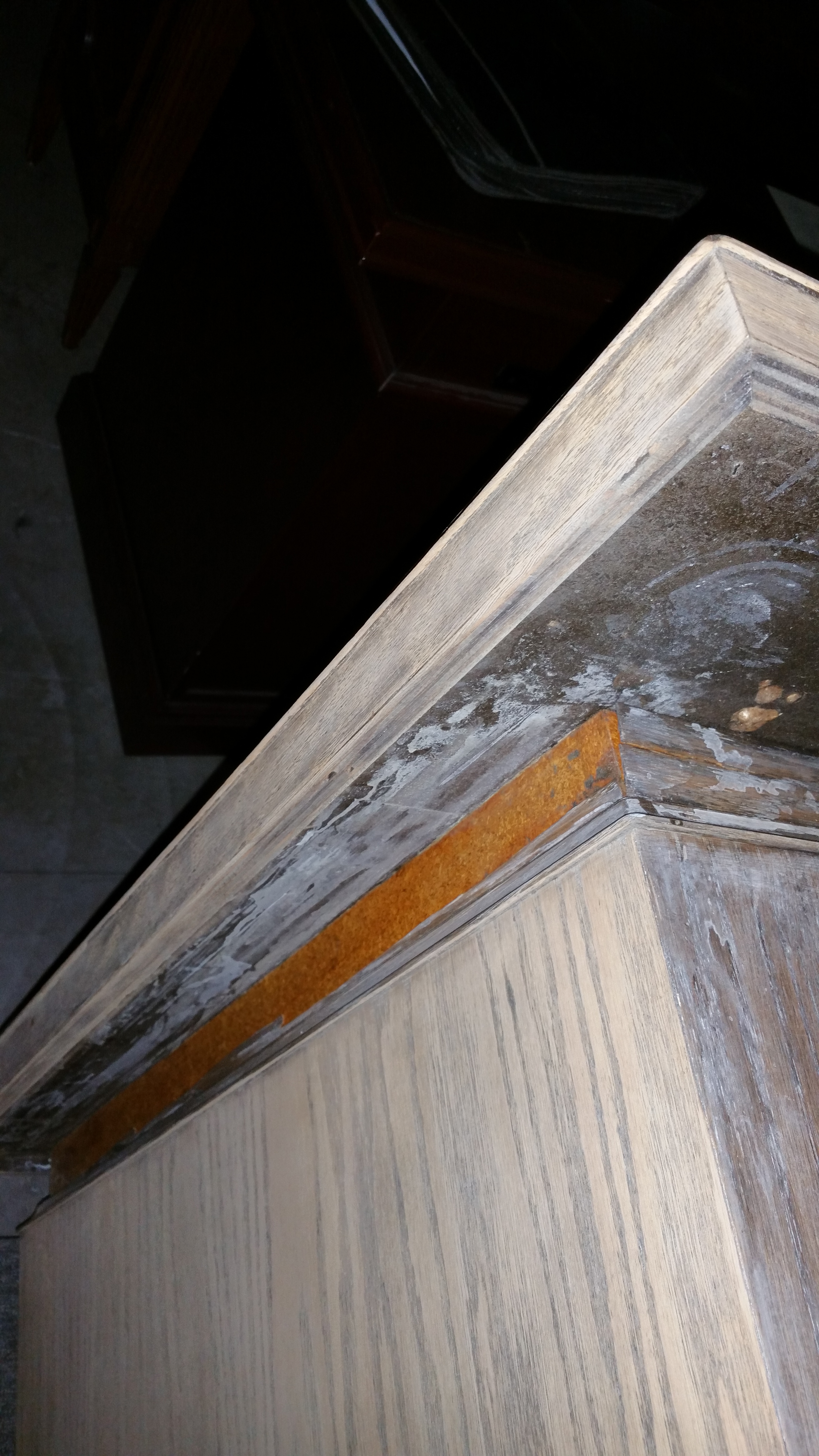 Veneer inlays missing entirely