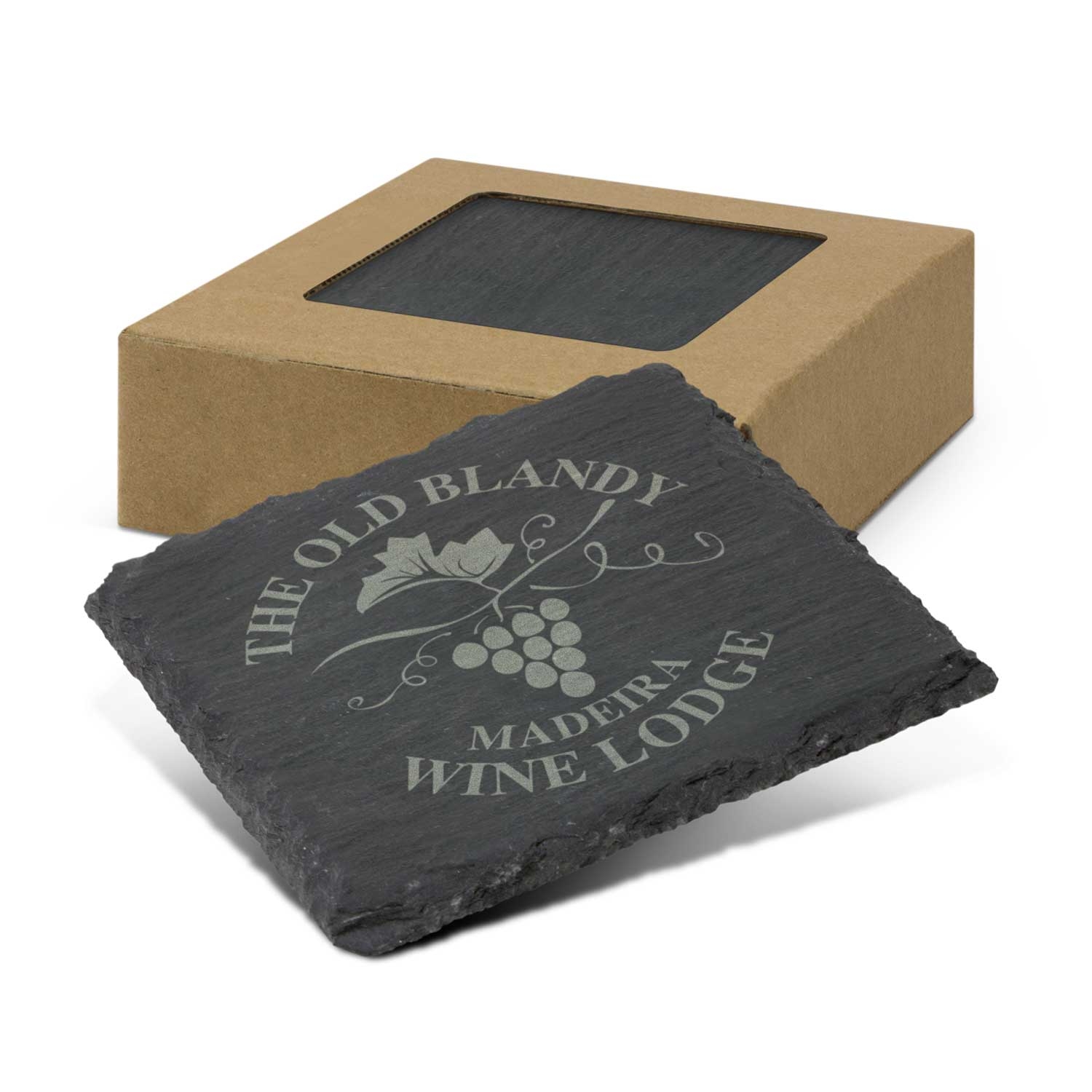 Slate Coaster 4 Set 113118