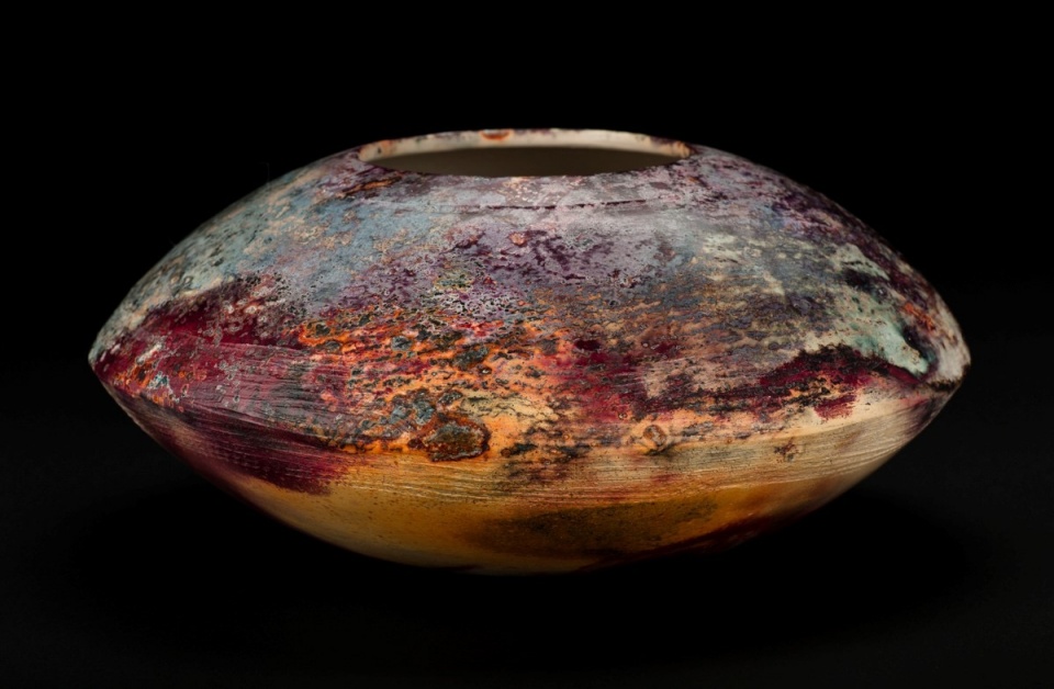 Crazy Saucer - 6"H X 14" Diam - sold