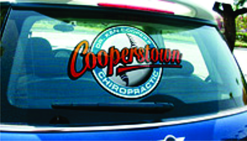 VIEW THRU WINDOW DECALS