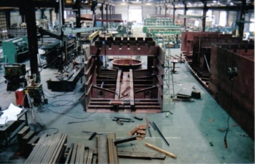 Fabrication shop in Prince George, BC.