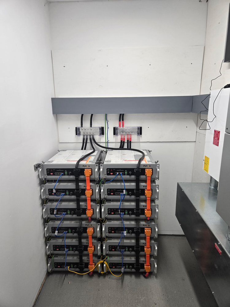 Solar panel installation