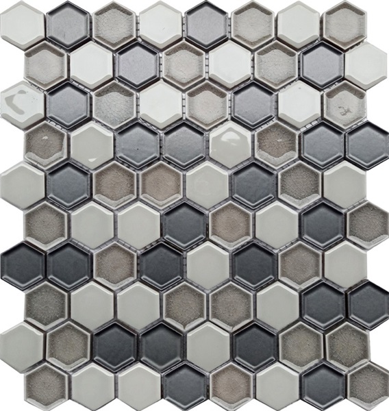 Arvex Storm Grey Hexagon