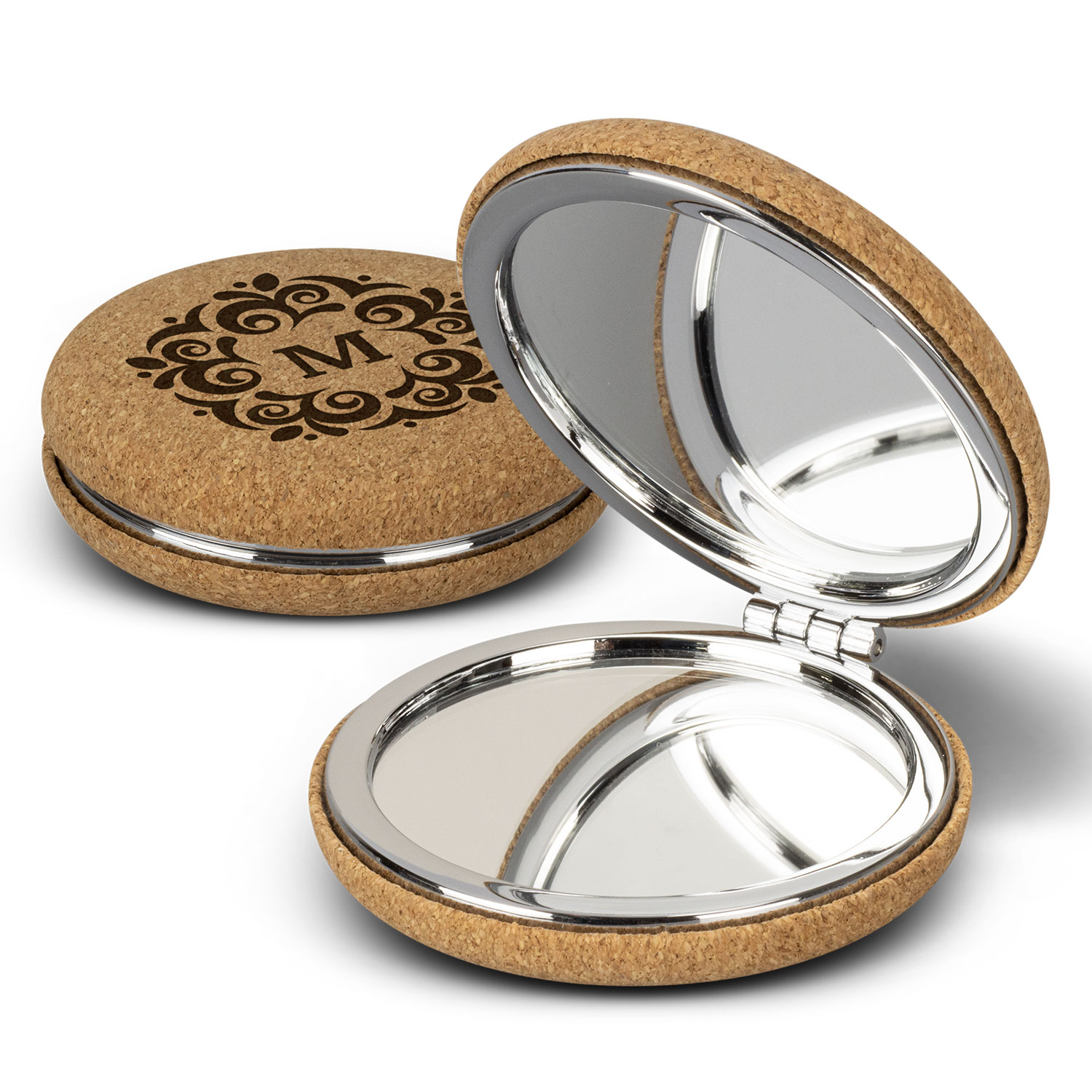 Cork Compact Mirror 121407
