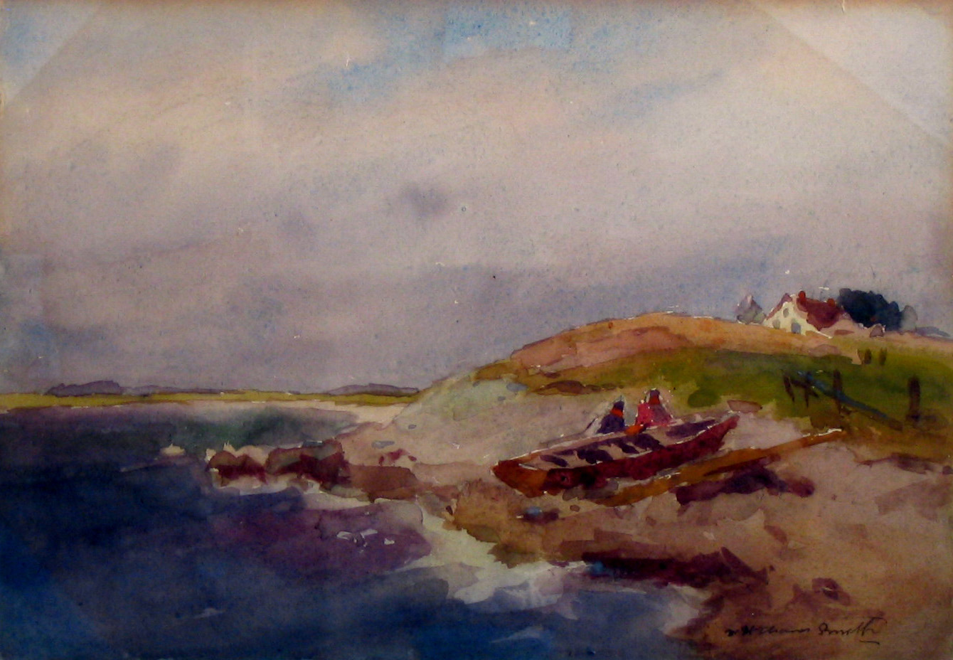 Nova Scotia, Watercolour on paper