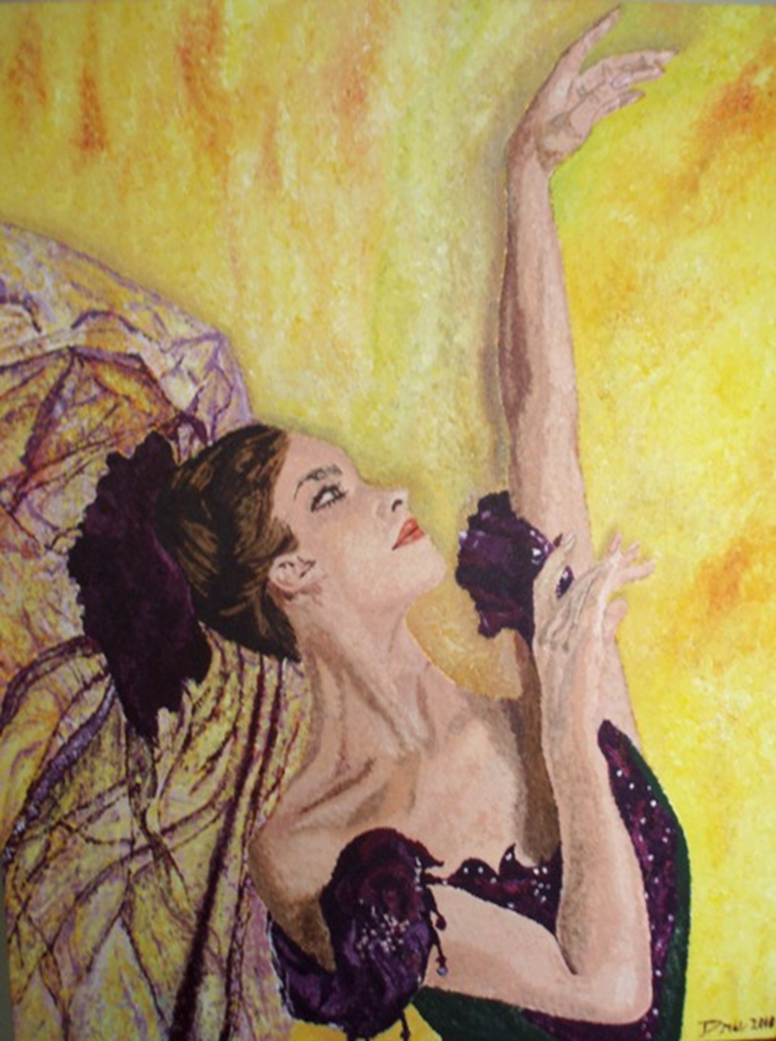 Dance op.2,  40"X30" Acrylic on Canvas, , 2010, New York