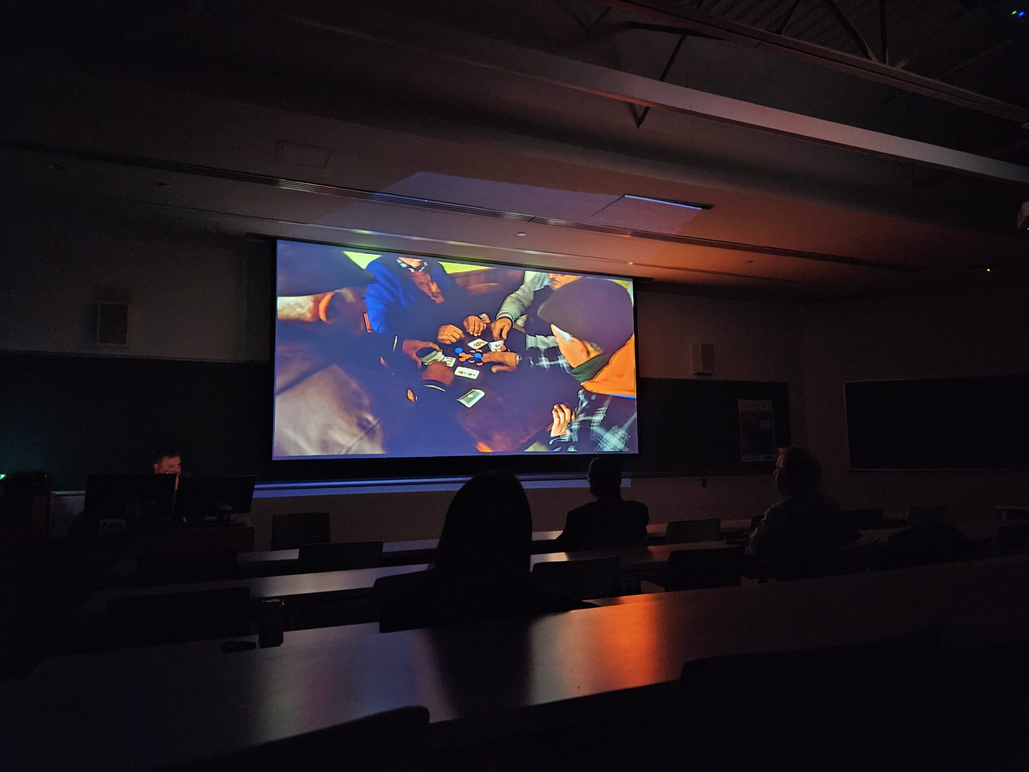 February 21, 2025, on International Mother Language Day, the Embassy of Uruguay to Canada presented Bar Erazo & Quinchadores, Rocha Filma, productions by Uruguayan director Rodrigo Magallanes, with general production by Mauricio Lorenzo, as part of the Viernes de Película series for students and the general public.