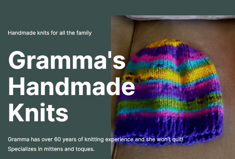Granma's Handmade Knits