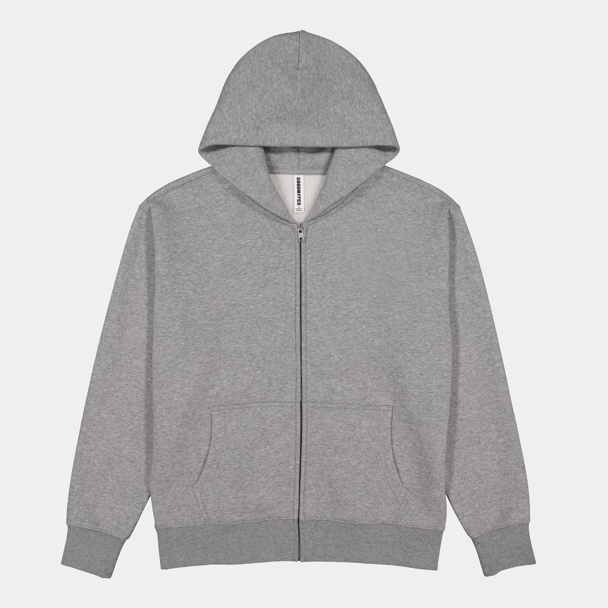 Everyday Zip Hoodie - Grey Marle