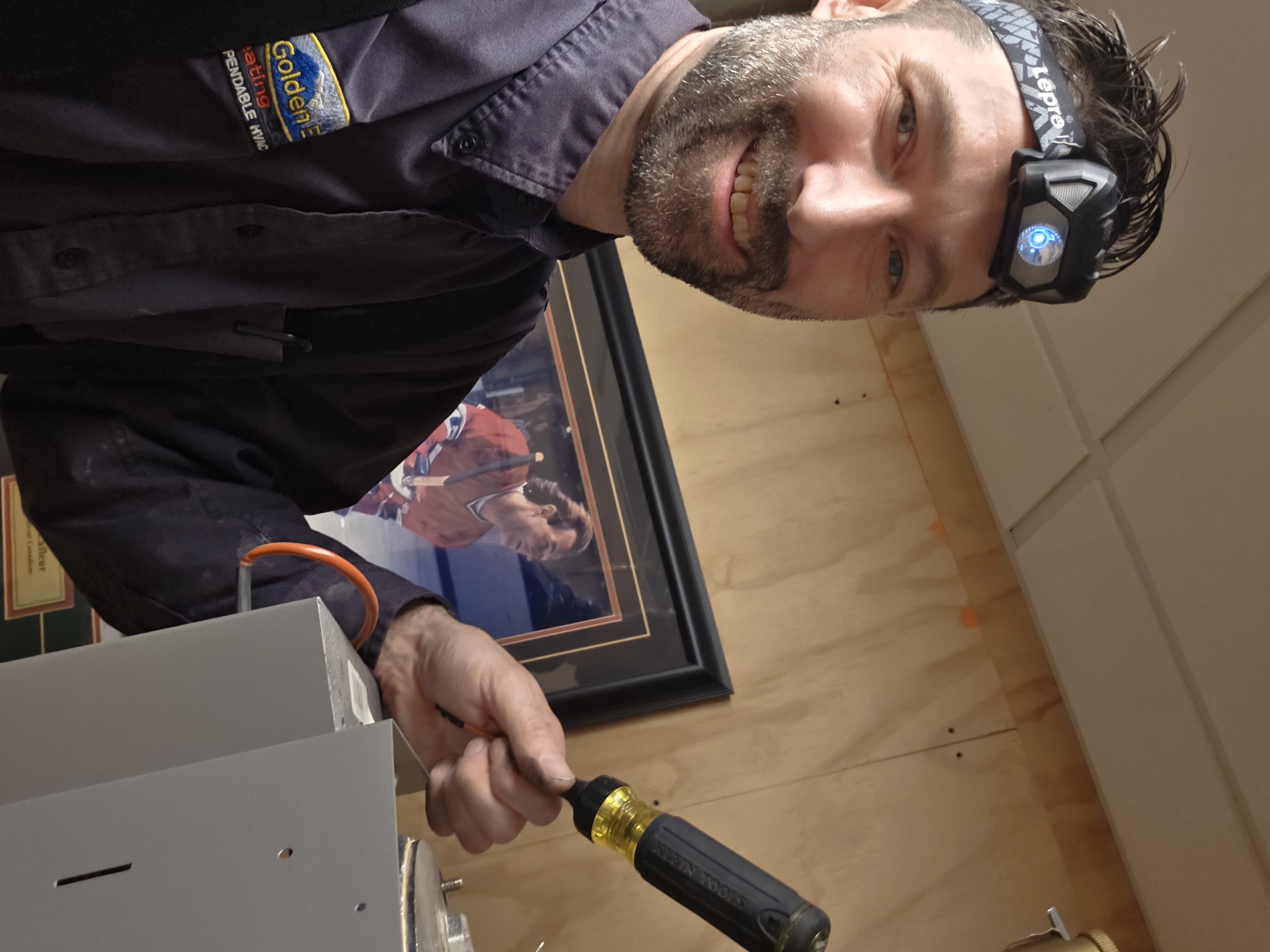 woman in red v neck shirt