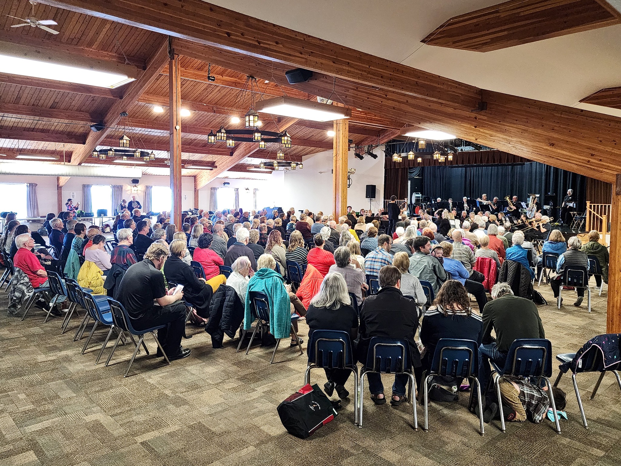 Concert audience at Wilmot Creek 2024.