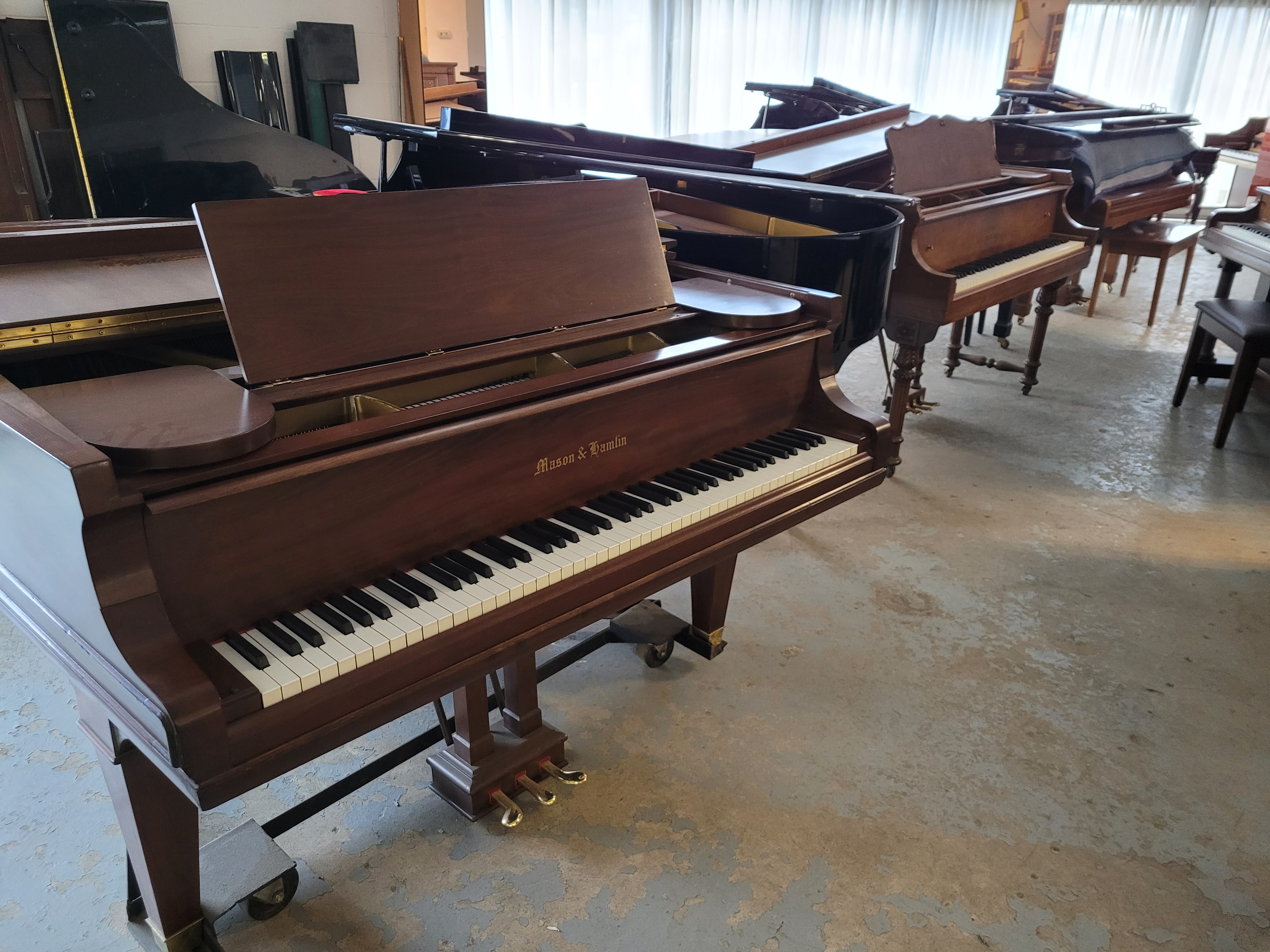 Mason&Hamlin "A", 5'-8", facture américaine 1929, restauré.