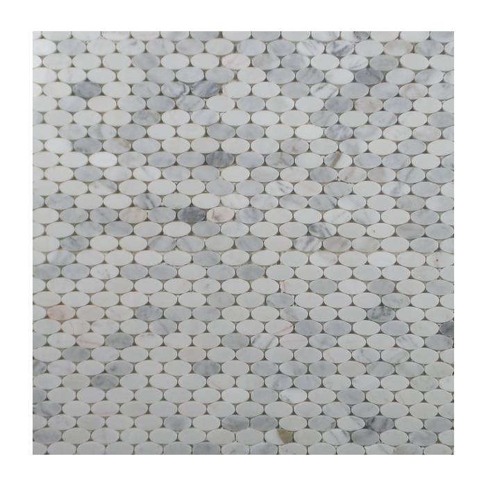 Bianco Carrara Oval