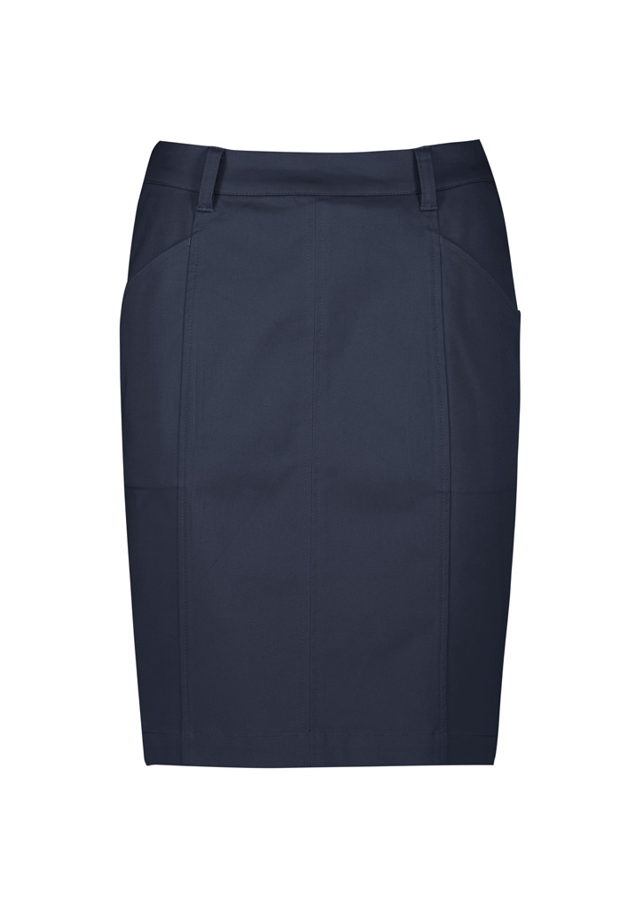 Stretch Mid Chino Skirt - RGS264L
