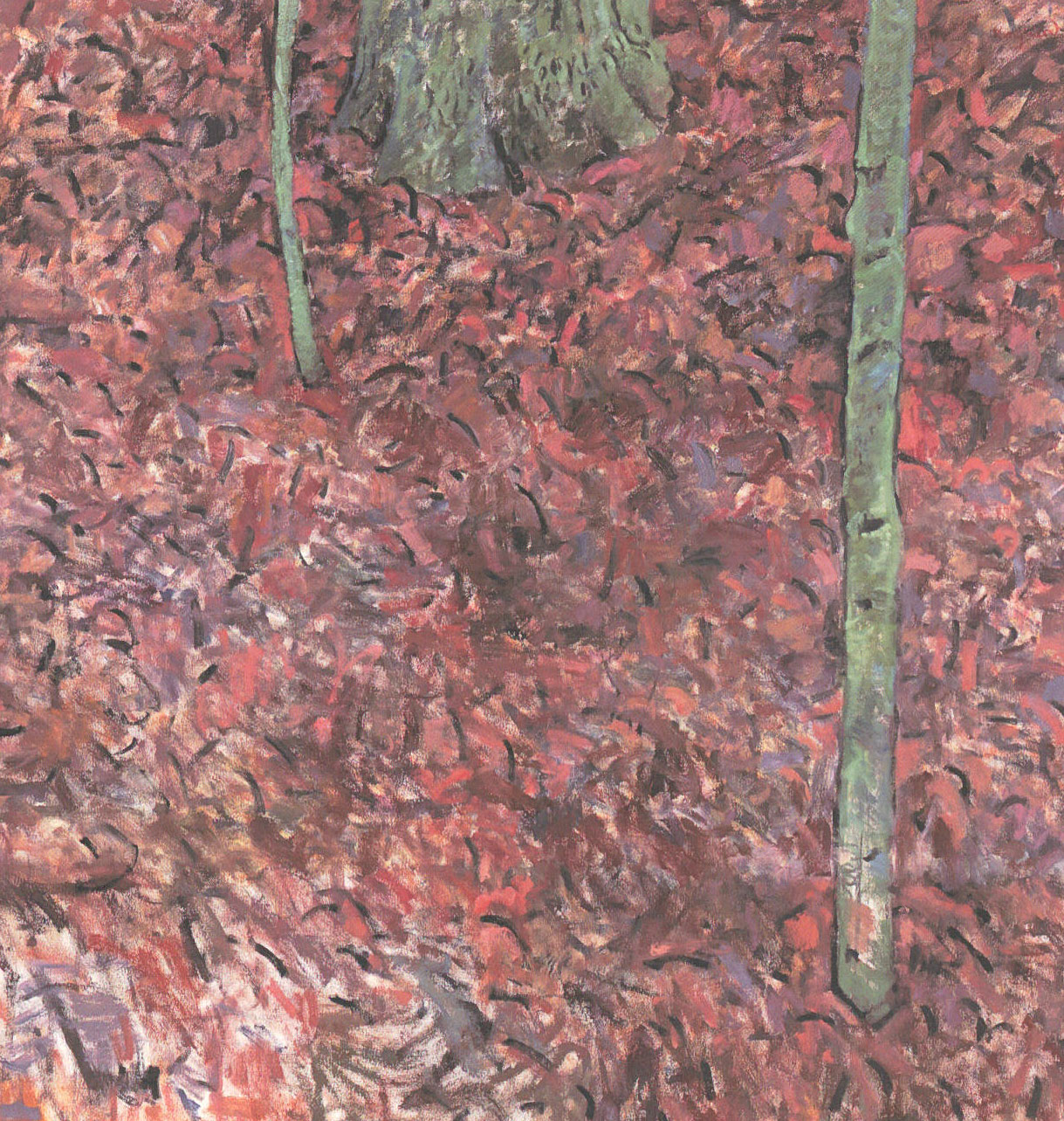 Forest, 2000, oil on canvas