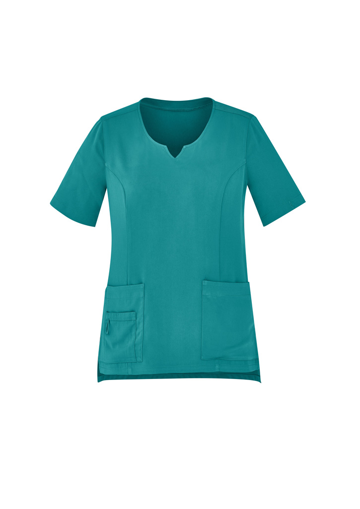 Riley Round Neck Scrub Top - CST942LS