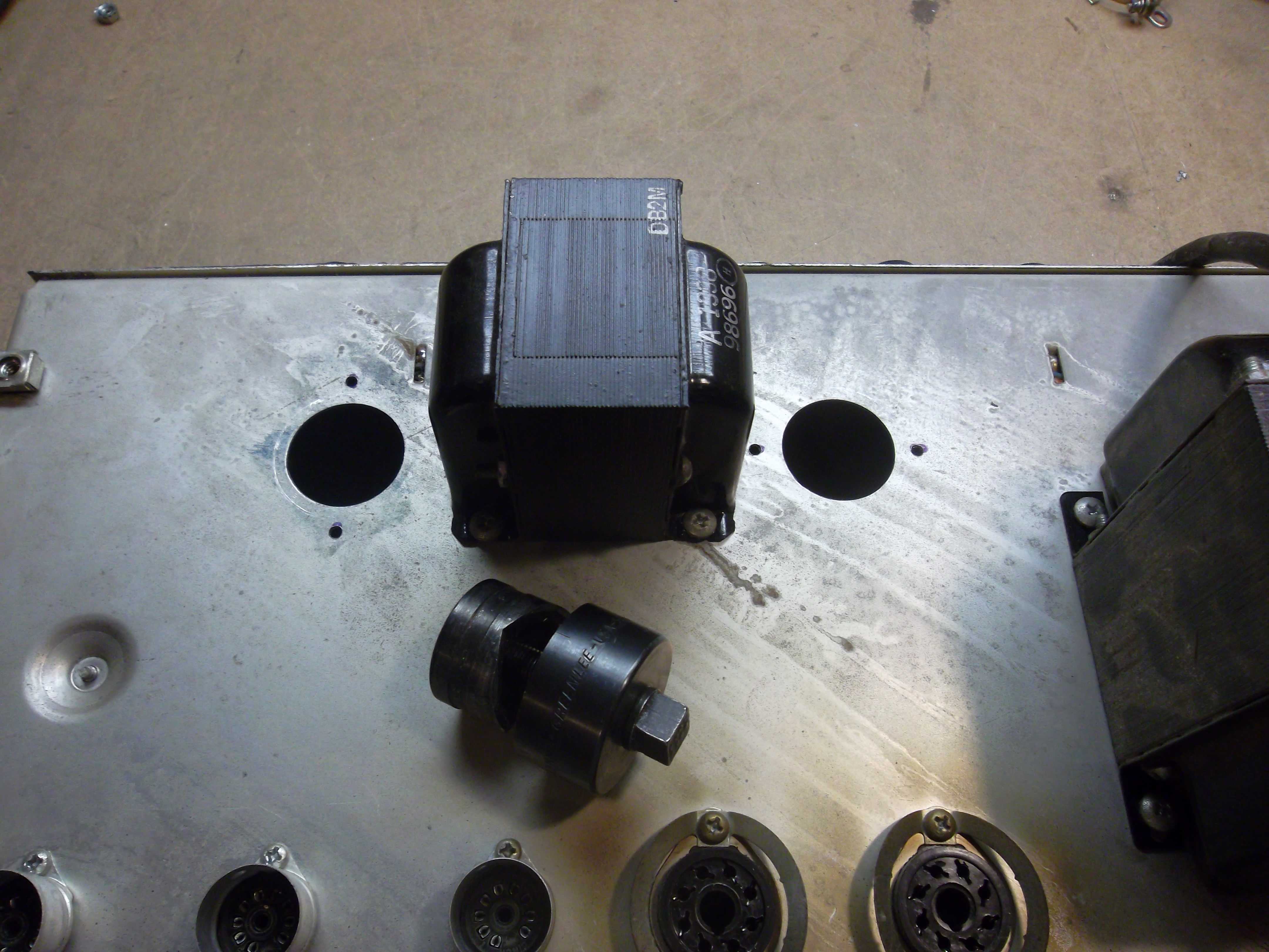 New Chassis Holes Punched