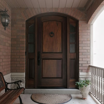 Brown Wooden Door 14