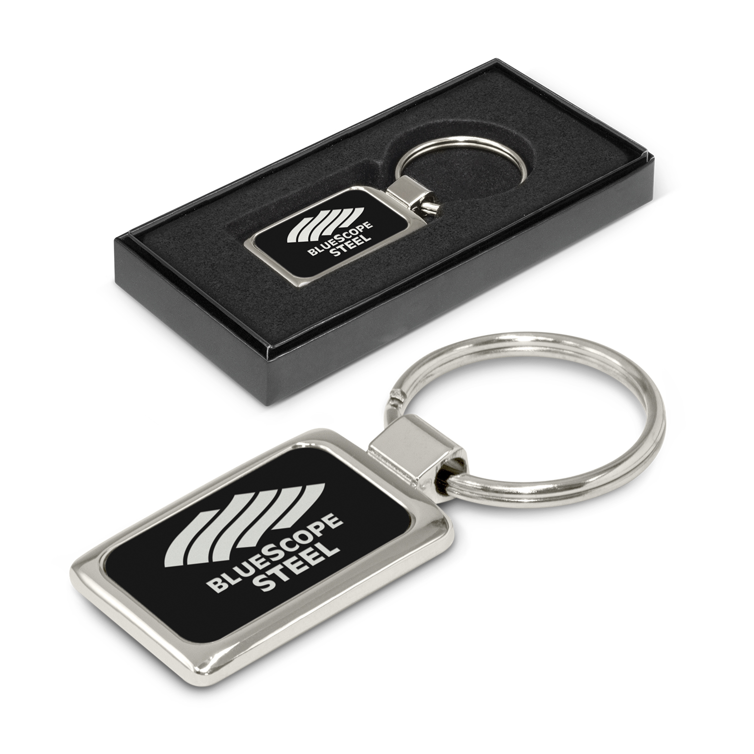 Laser Etch Metal Key Ring 104177