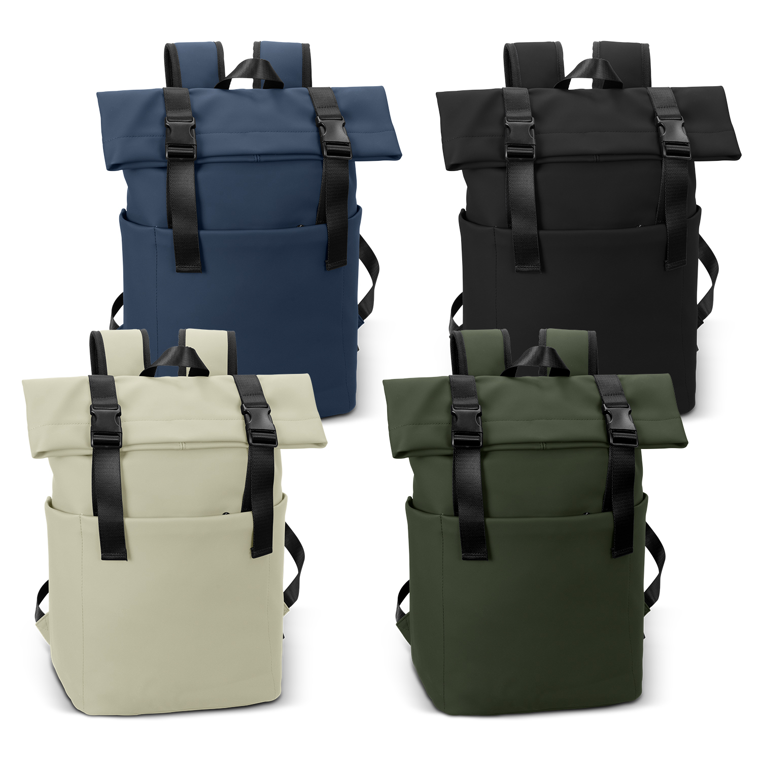 Soft Touch Flap Backpack 129110
