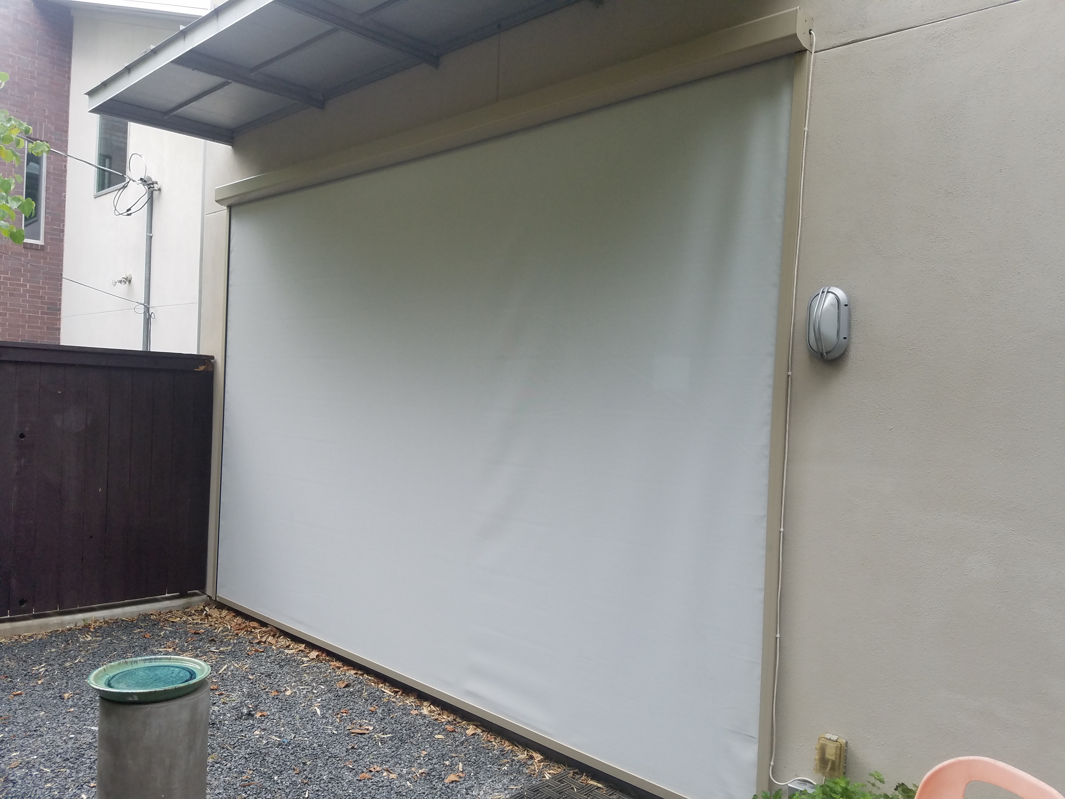 blue and white clorox plastic bottle