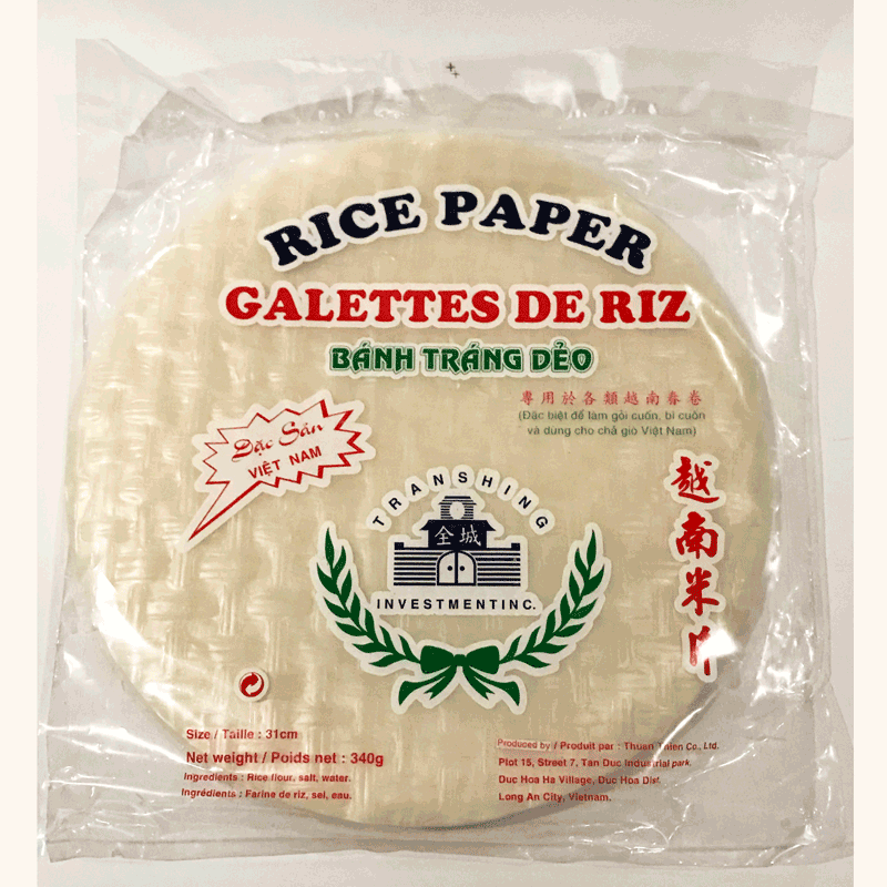 Transhing Rice Paper