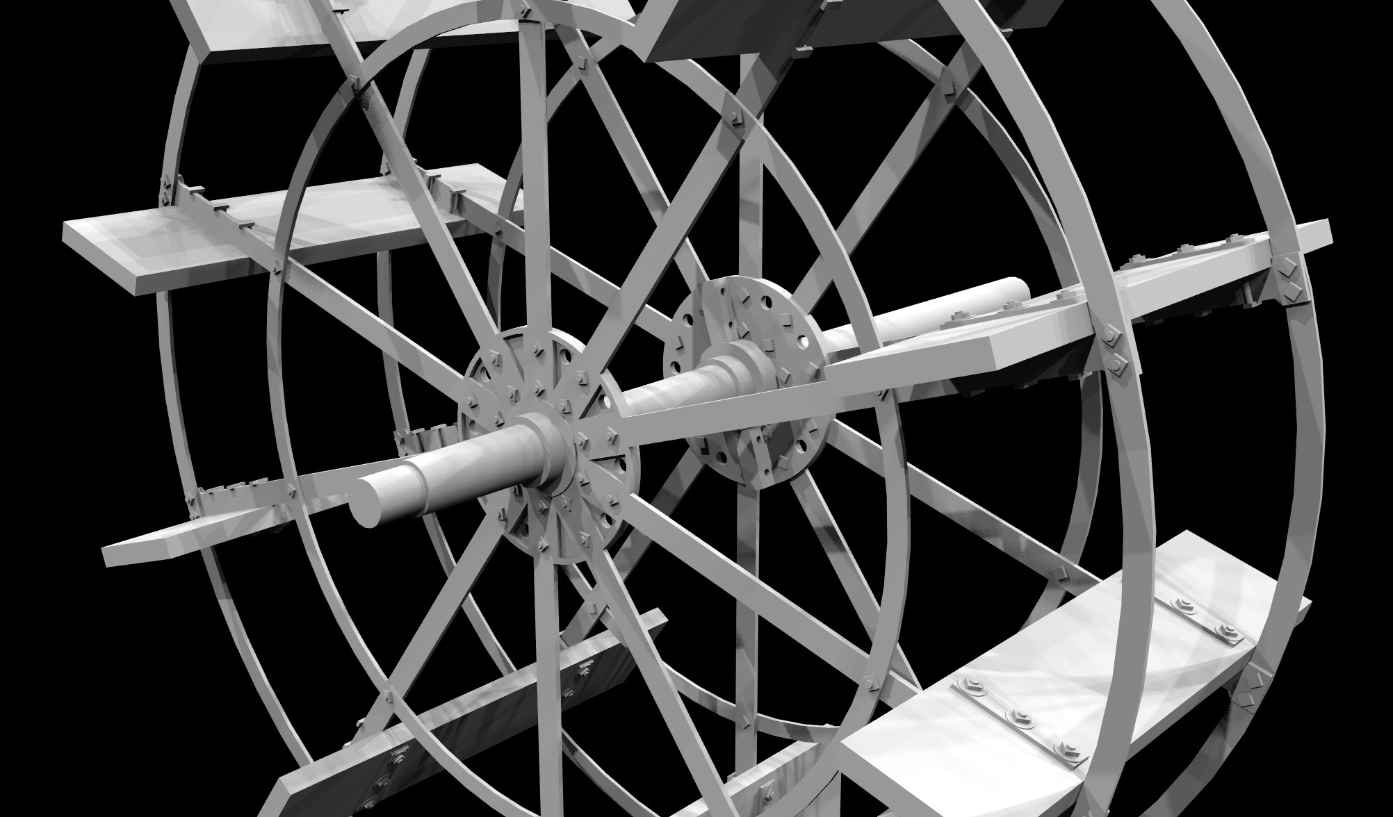 S.S. Beaver - Paddle Wheel