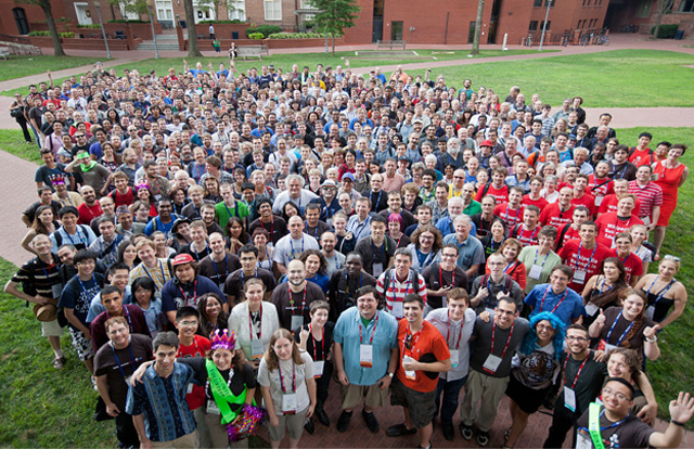 Photo of a crowd